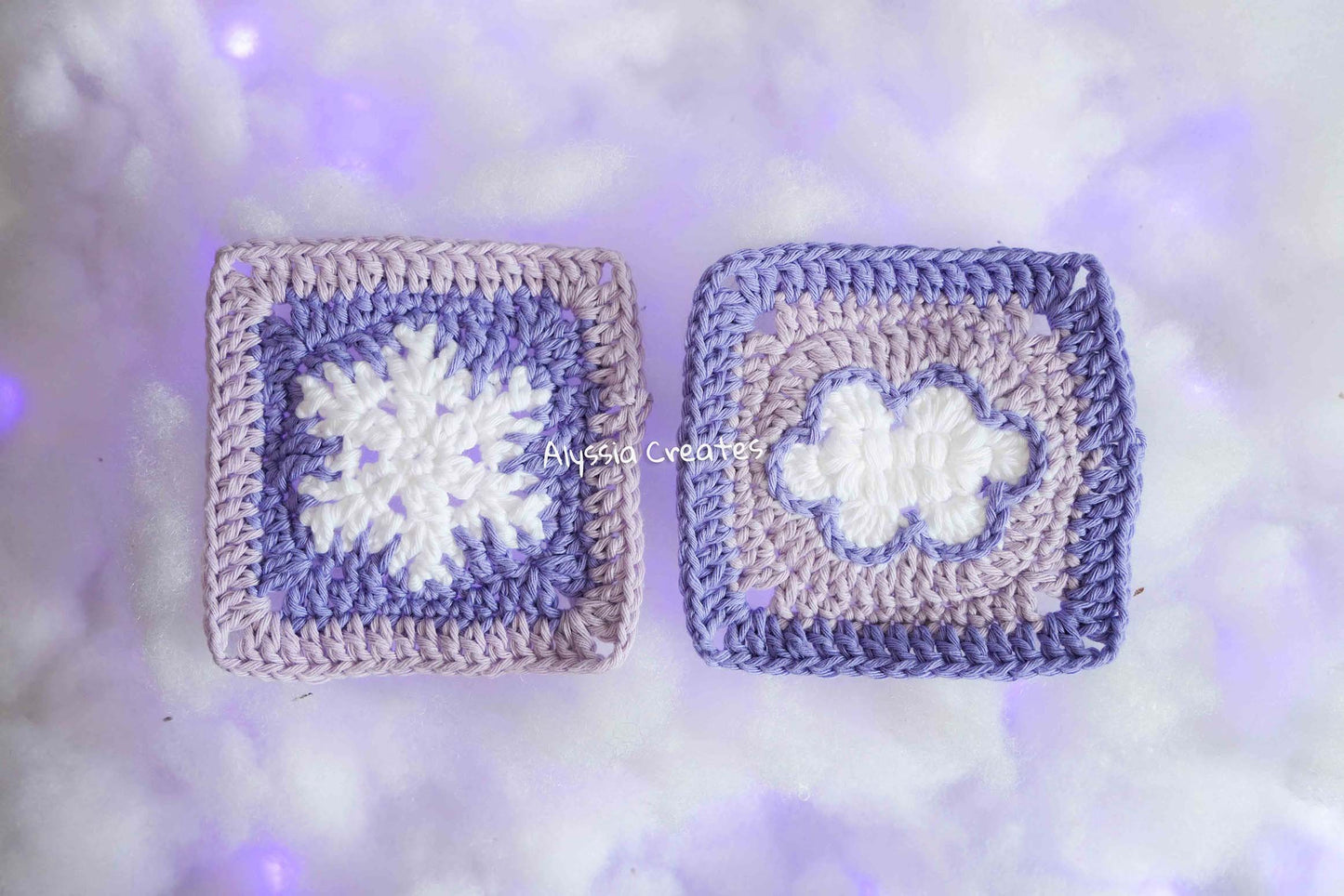 Crochet Whimsical Granny Squares PDF PATTERN PACK (15 compatible squares included) | English