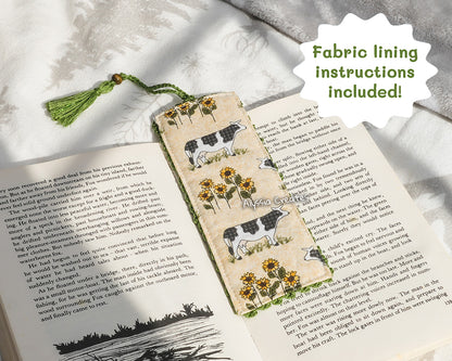 Crochet Sunflower Granny Square Bookmark PDF PATTERN | Intermediate